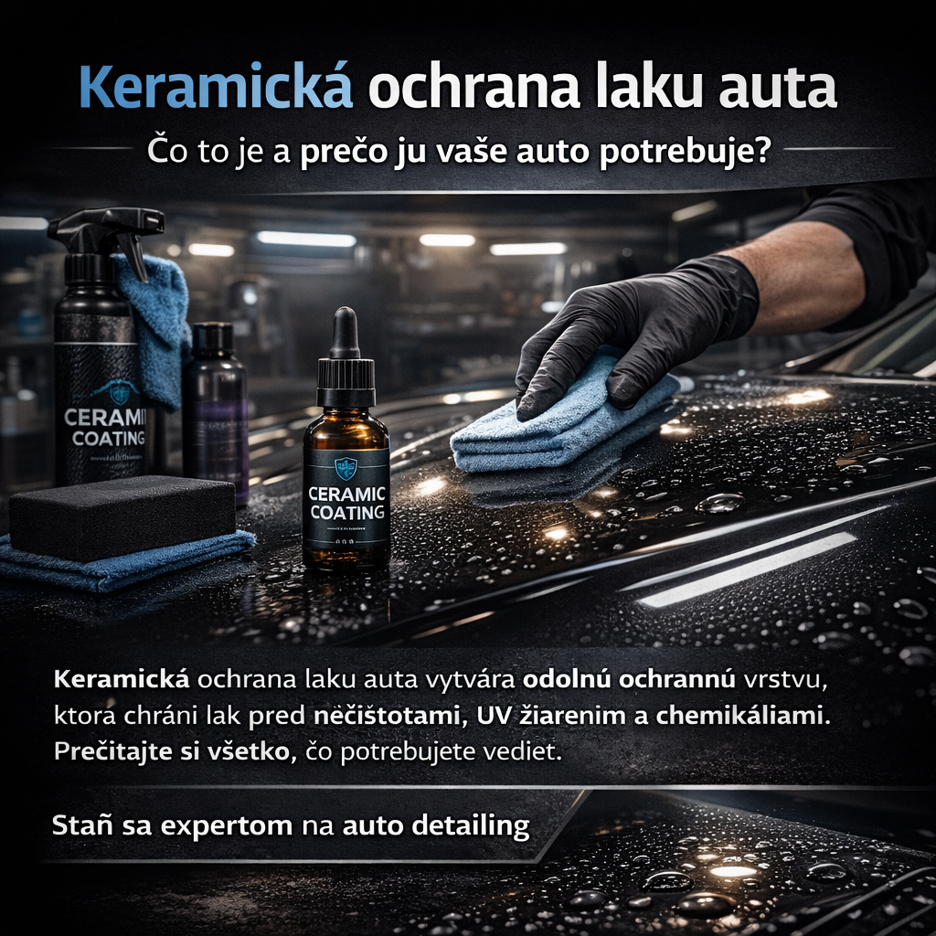 Keramická ochrana laku auta: čo to je a prečo ju vaše auto potrebuje