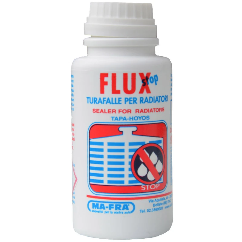 FLUX STOP 65 gr(prášek) odstraňuje netesnosti chladiacej sústavy