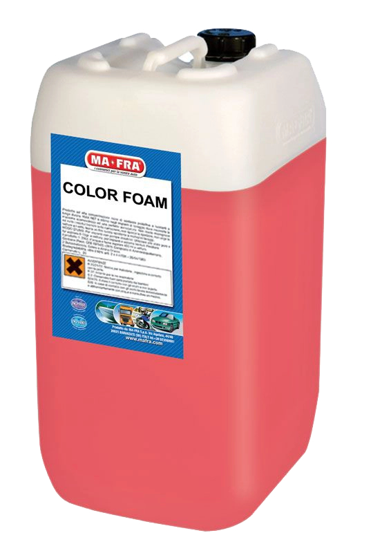 COLOR FOAM červený CZ/SK/HU 25 KG